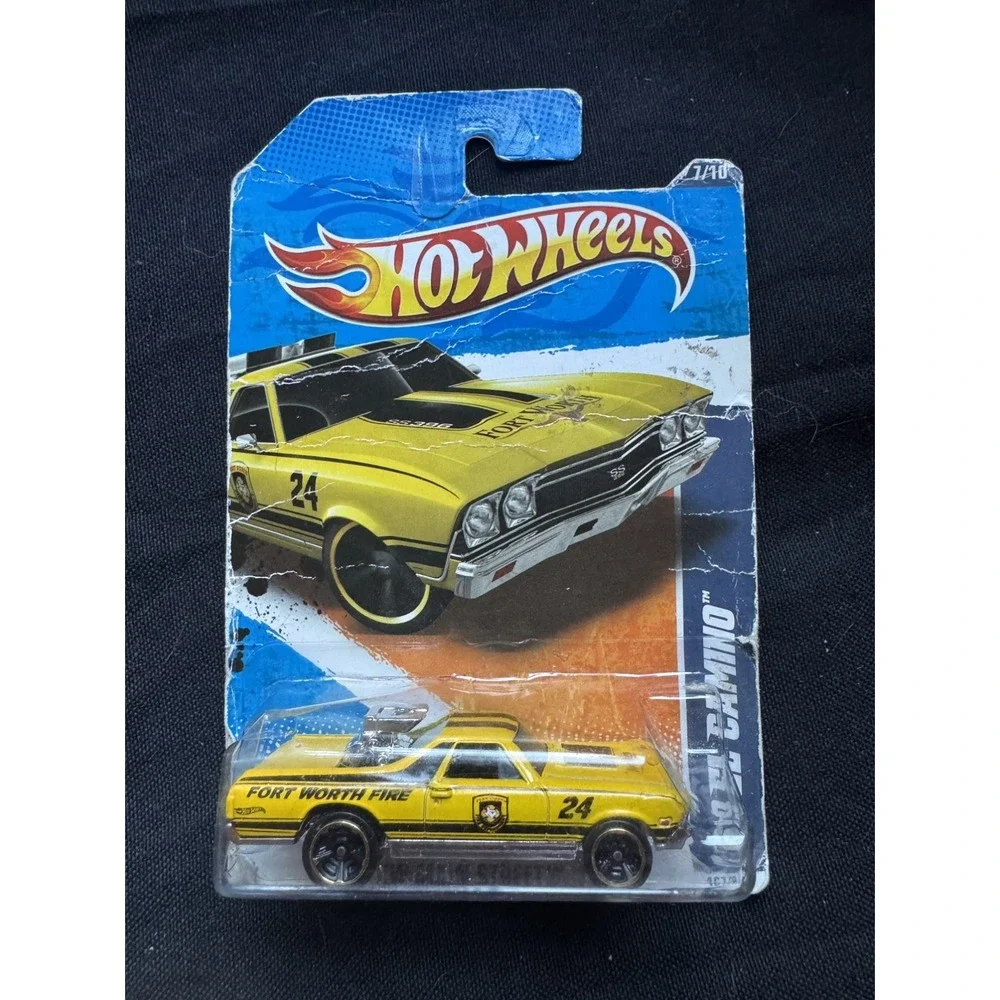 B14 2011 Hot Wheels 68 EL CAMINO Yellow 💥Factory Sealed 💥